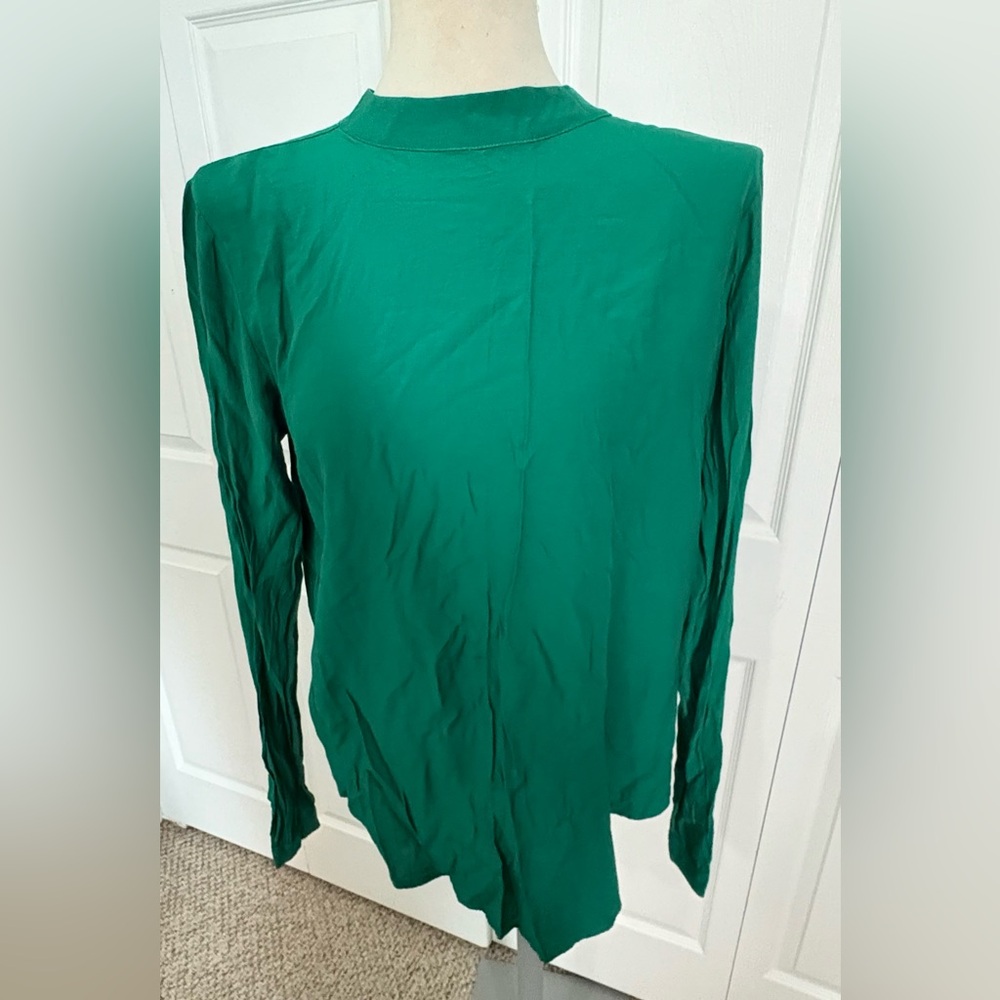 LOFT Emerald Green Blouse